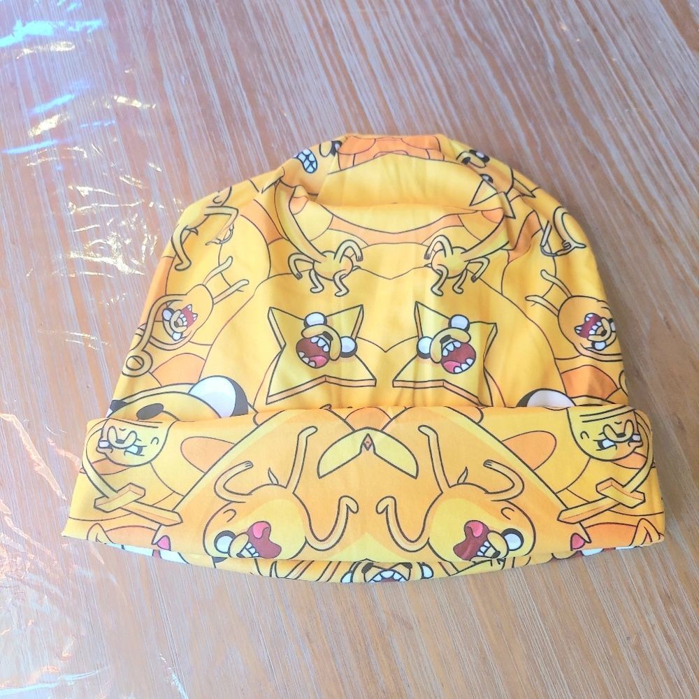 Adventure Time Beanie Hat Jake the Dog Stretchy - Picture 3 of 5